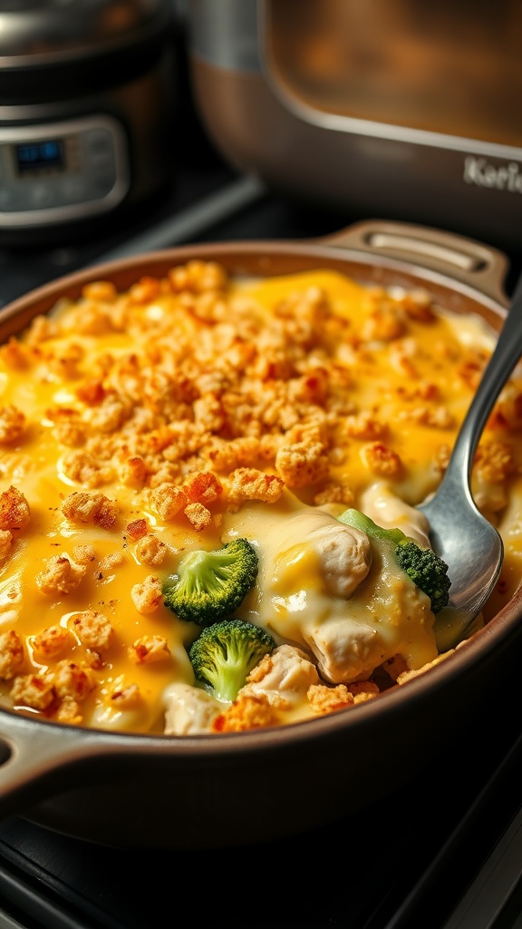 Cheesy Chicken and Broccoli Casserole for Picky Eaters –