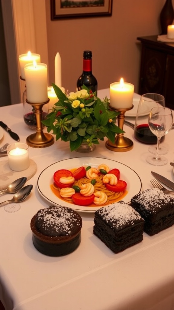 Romantic Dinner Date at Home –