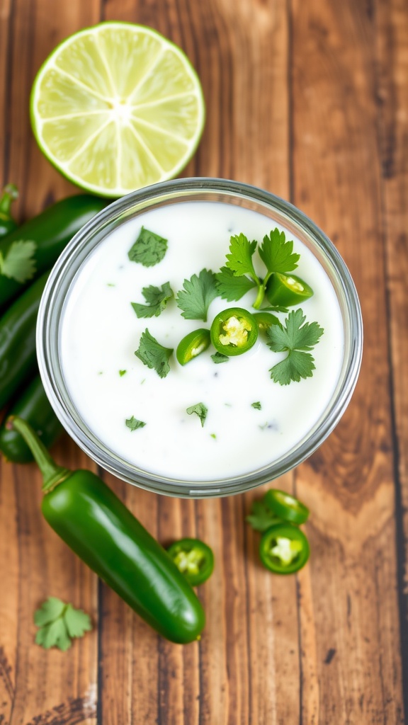 Spicy Jalapeño Yogurt Sauce Recipe –
