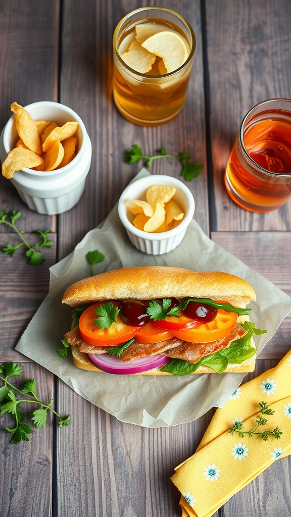 Aesthetic Sandwich Quotes for Food Lovers