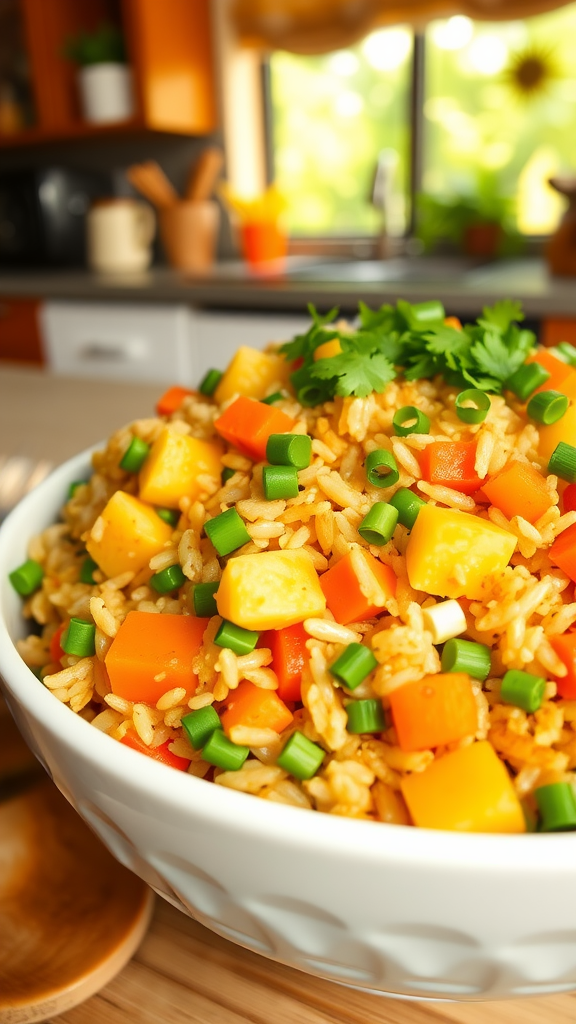 Tropical Hawaiian Fried Rice Recipe