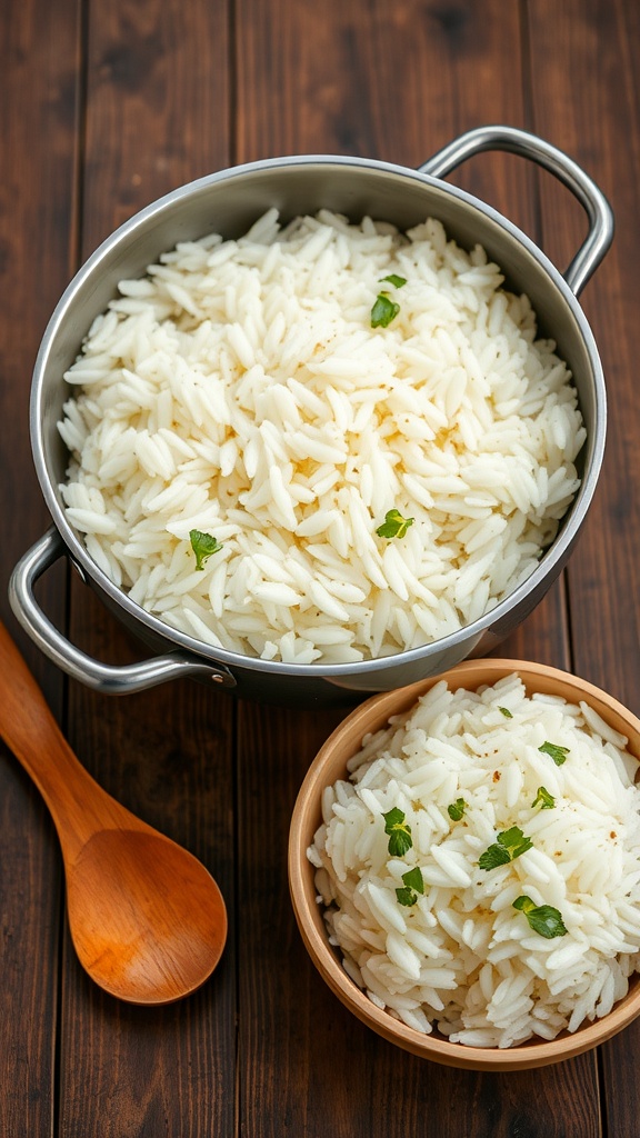 Perfectly Cooked Rice on the Stovetop