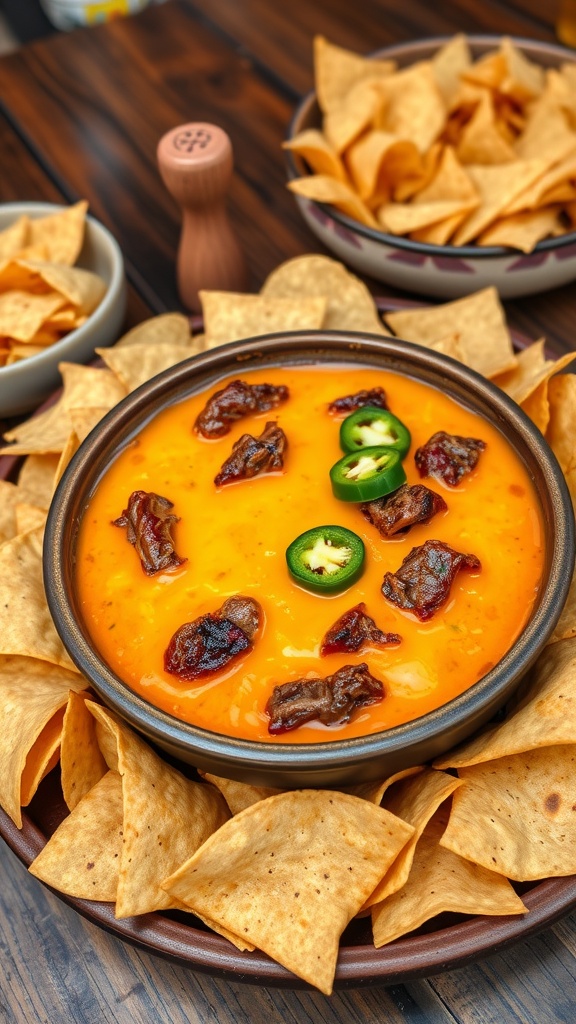 Cheesy Steak Queso Dip Recipe –