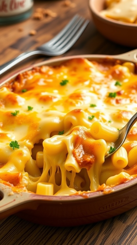 Cheesy Macaroni Bake