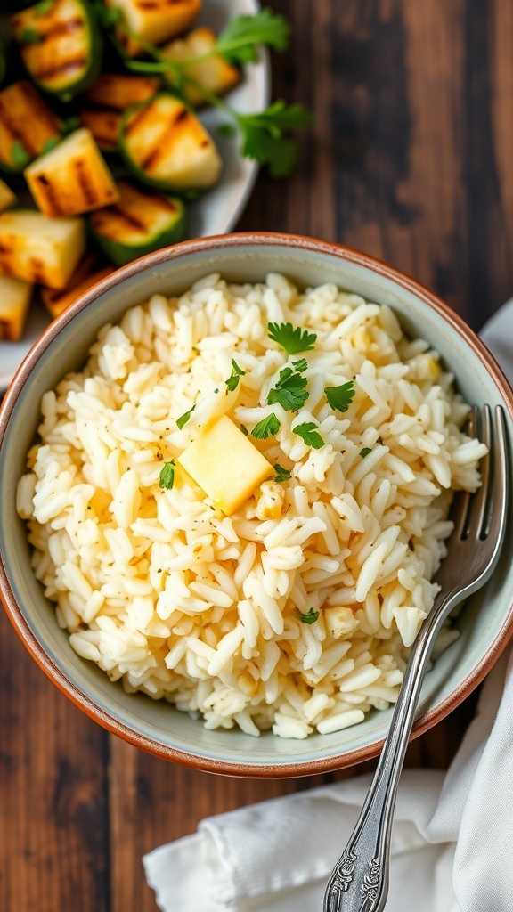 Delicious Garlic Butter Rice Recipe