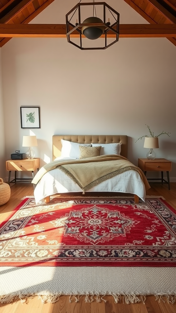5 Stylish Bedroom Rug Placement Ideas