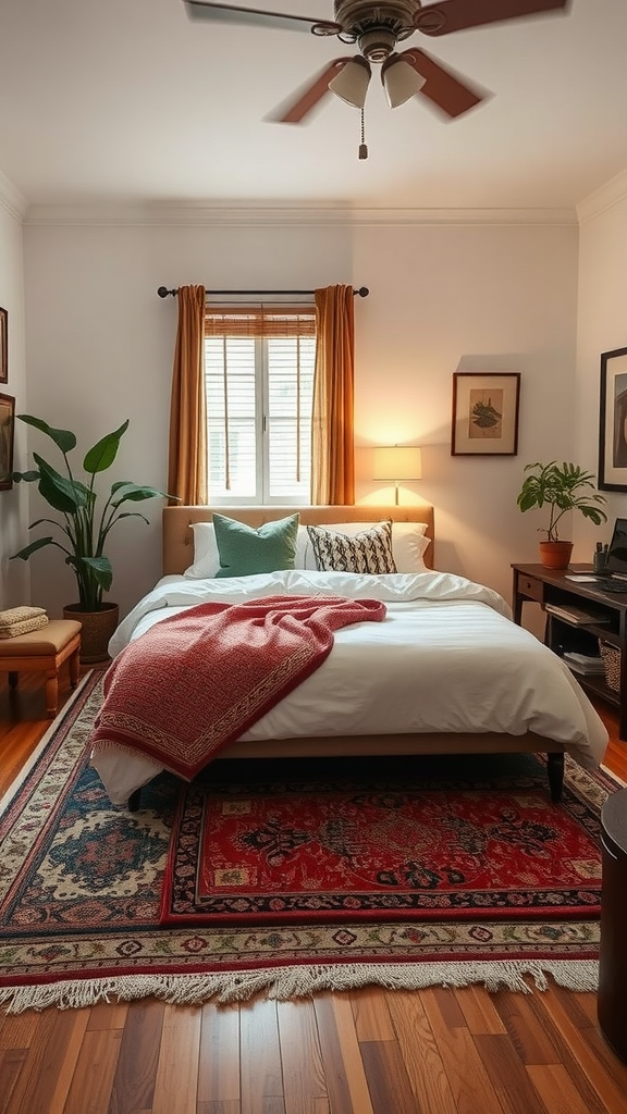 5 Stylish Bedroom Rug Placement Ideas