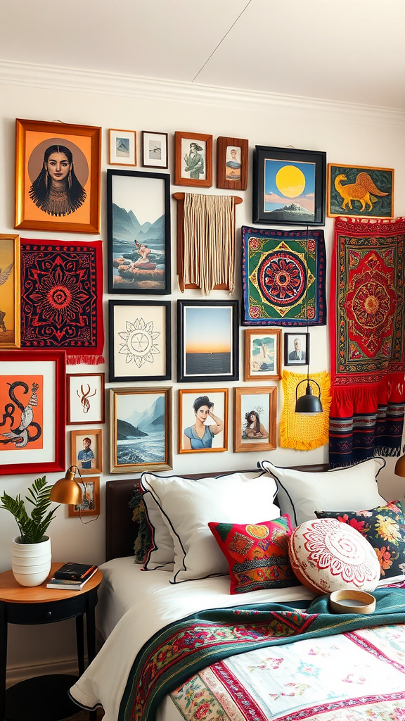 Dynamic Eclectic Wall Art Arrangement Moment Photography Dynamic Eclectic Wall Art Arrangement Moment Photography