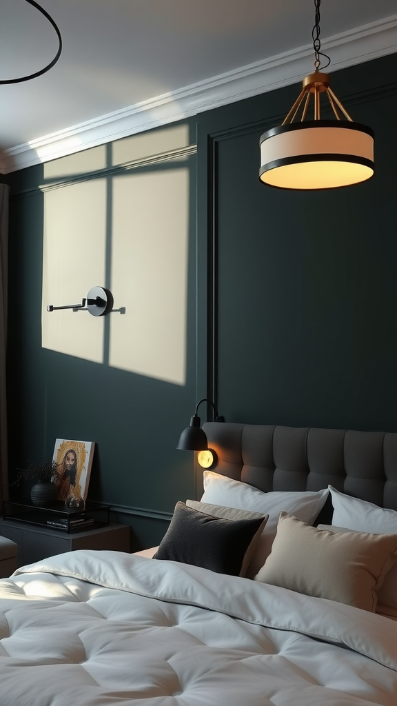 5 Stunning Black and Dark Green Bedroom Decor Ideas