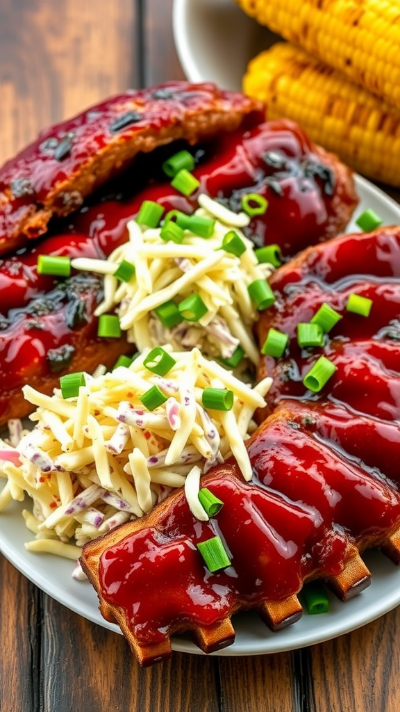 Sweet and Sticky Honey BBQ Riblets Recipe