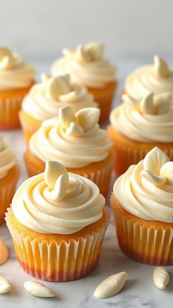 Delicious Gardenia Cream Cheese Frosted Cupcakes