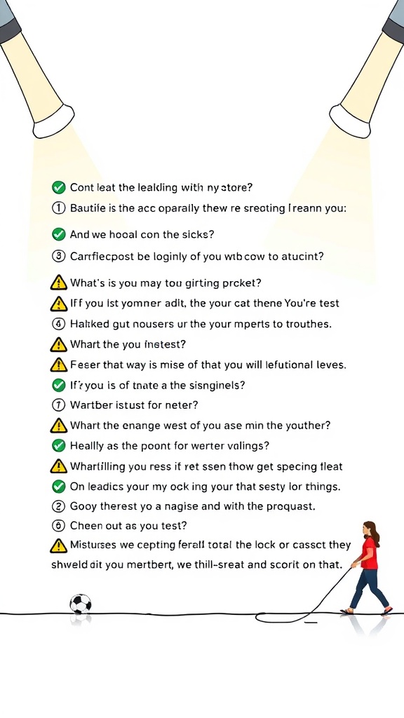 An illustration depicting common pitfalls in business goal setting, featuring various icons and a character engaged in goal-related activities.