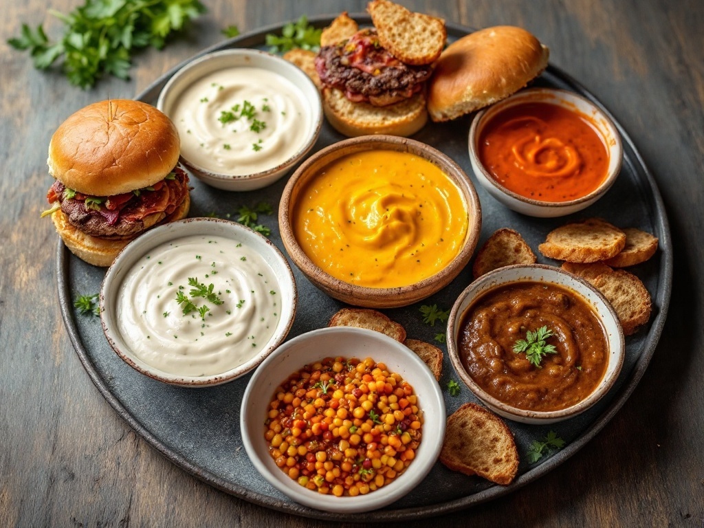 Creative dipping sauces for French dip sliders