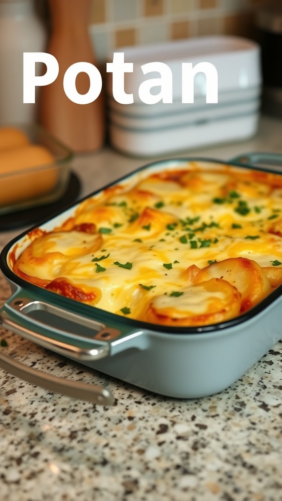 Cheesy Mini Potato Casserole