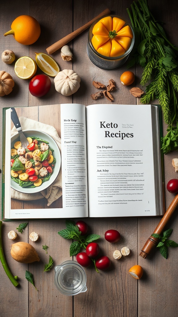 A colorful assortment of fresh vegetables ready to make a Mediterranean keto dish.