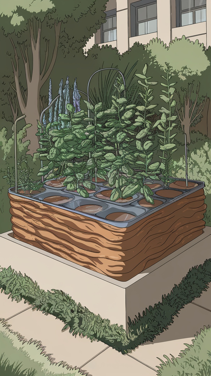 Chaos Garden and Solarpunk House