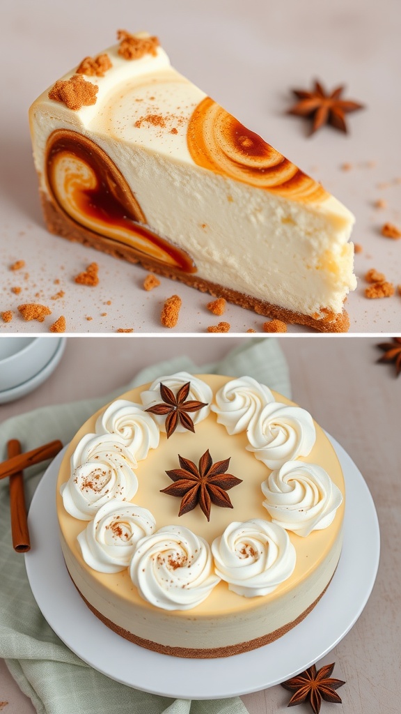 Delicious snickerdoodle cheesecake bars on a rustic plate, topped with cinnamon-sugar.