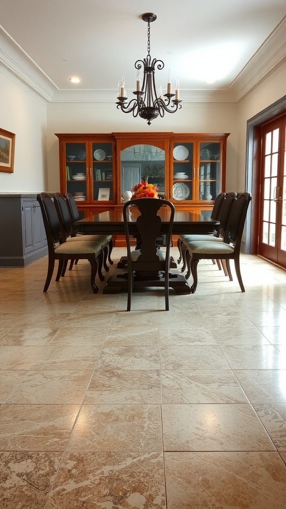 A stylish room featuring a classic checkerboard epoxy floor design in black and white.