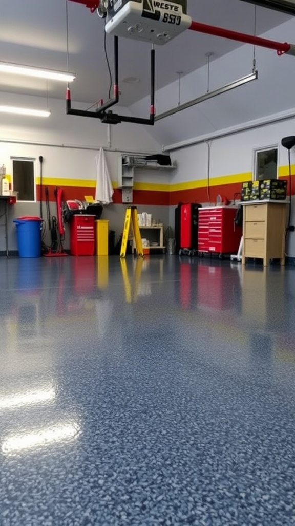 Graphic showing common mistakes in epoxy flooring projects.