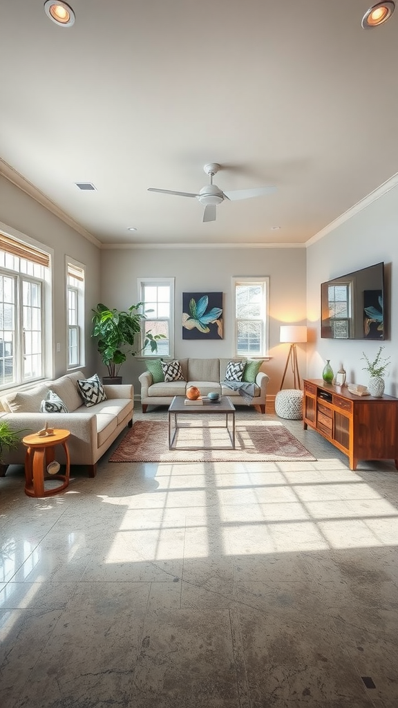 Comparison of flooring costs showing wood and tile prices.