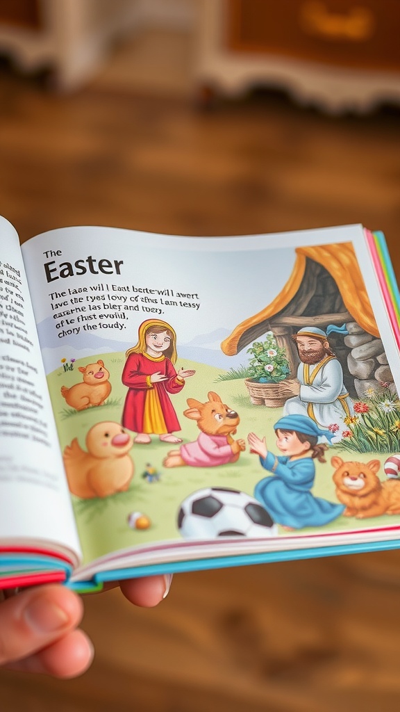 Colorful Easter Egg Cookies decorated with icing and sprinkles.