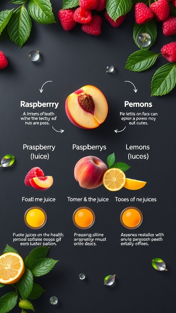 A refreshing glass of homemade raspberry peach lemonade.