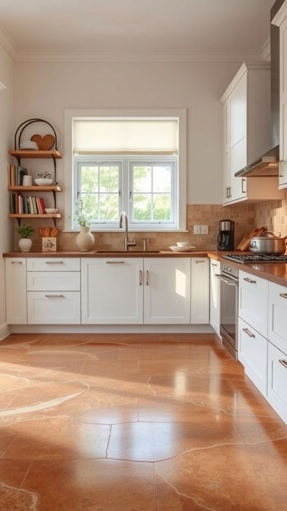 A variety of tools and materials for mixing colors in epoxy flooring