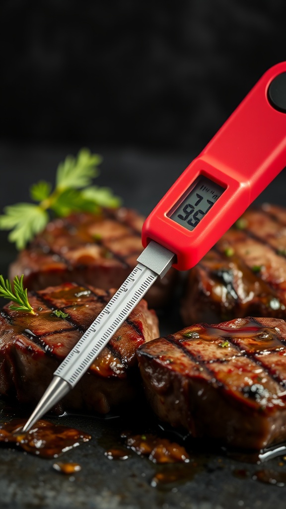 Delicious garlic butter steak bites and crispy potatoes, cooked to perfection.