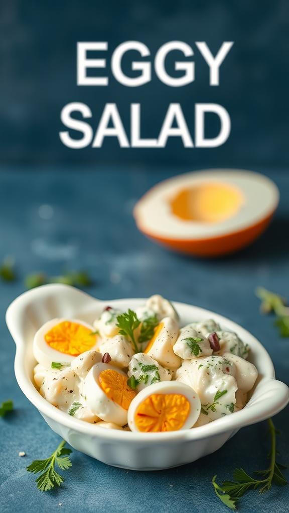 Egg Salad With Avocado And Herbs