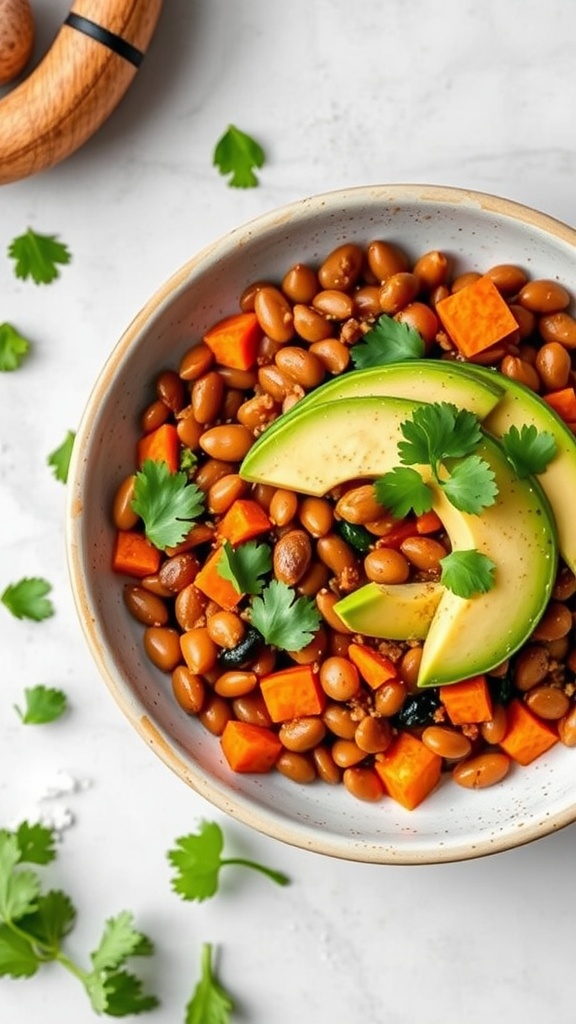 Lentil And Sweet Potato Bowl
