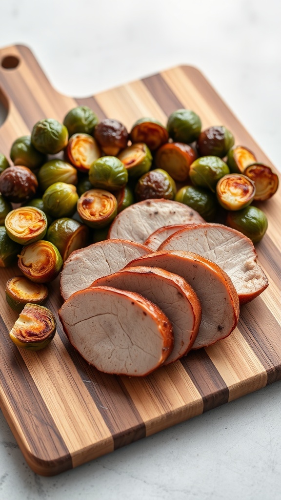 Pork Tenderloin With Brussels Sprouts