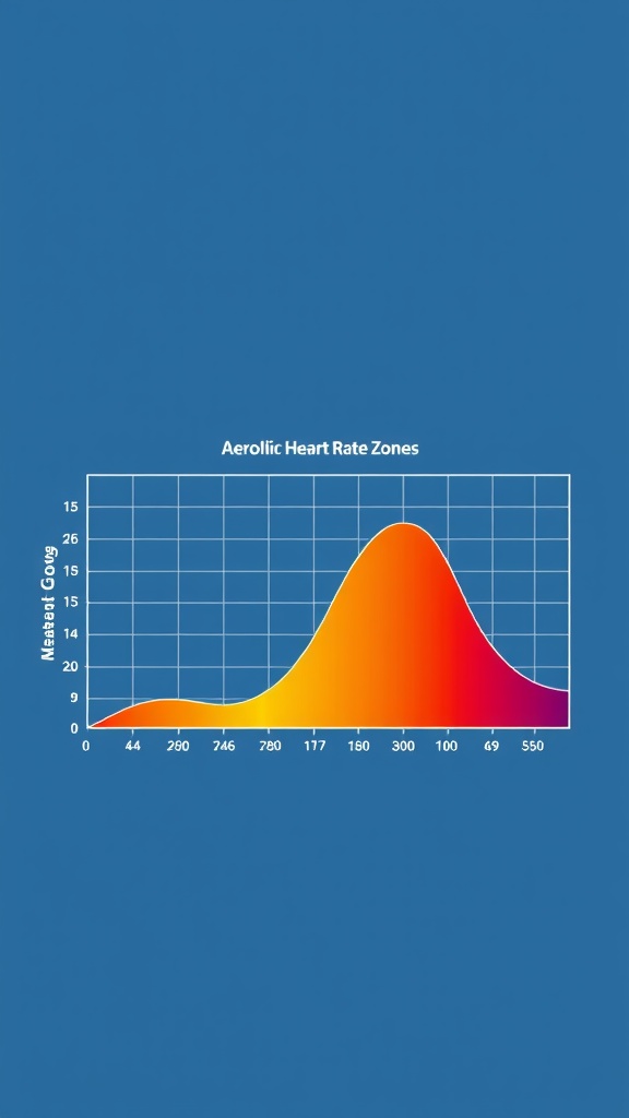 Graph showing Aerobic Heart Rate Zones with various intensity levels.