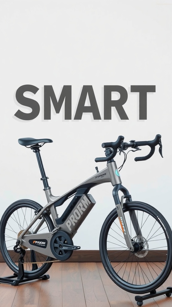 Proform exercise bike with a modern design