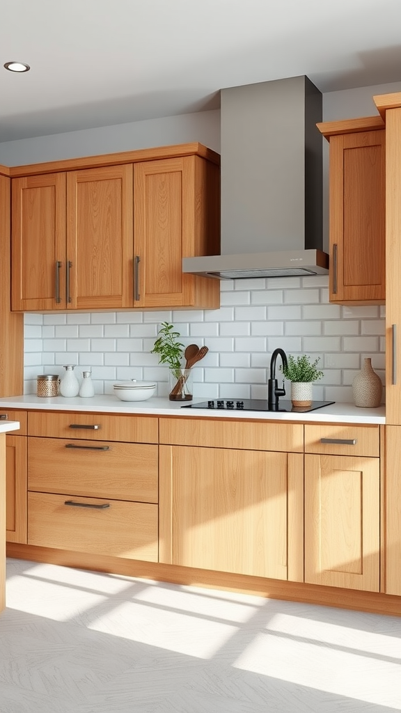 18 Stunning Honey Oak Kitchen Cabinet Ideas for a Timeless Look ...