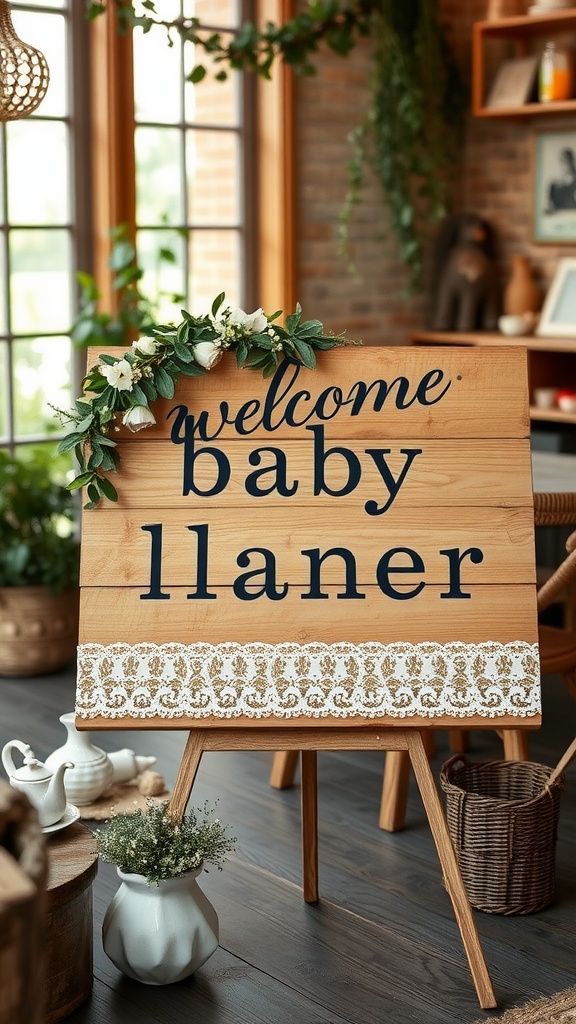 20 Adorable Baby Shower Welcome Sign Ideas to Inspire Your Celebration