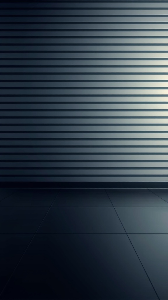 A modern wall with horizontal lines creating a textured background.
