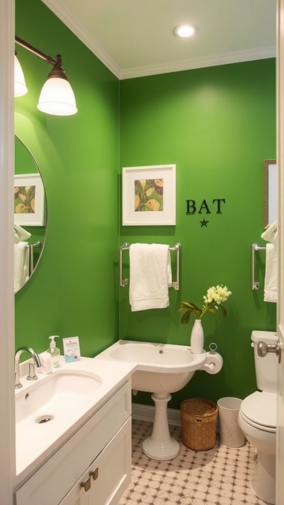 Green Bathroom Ideas