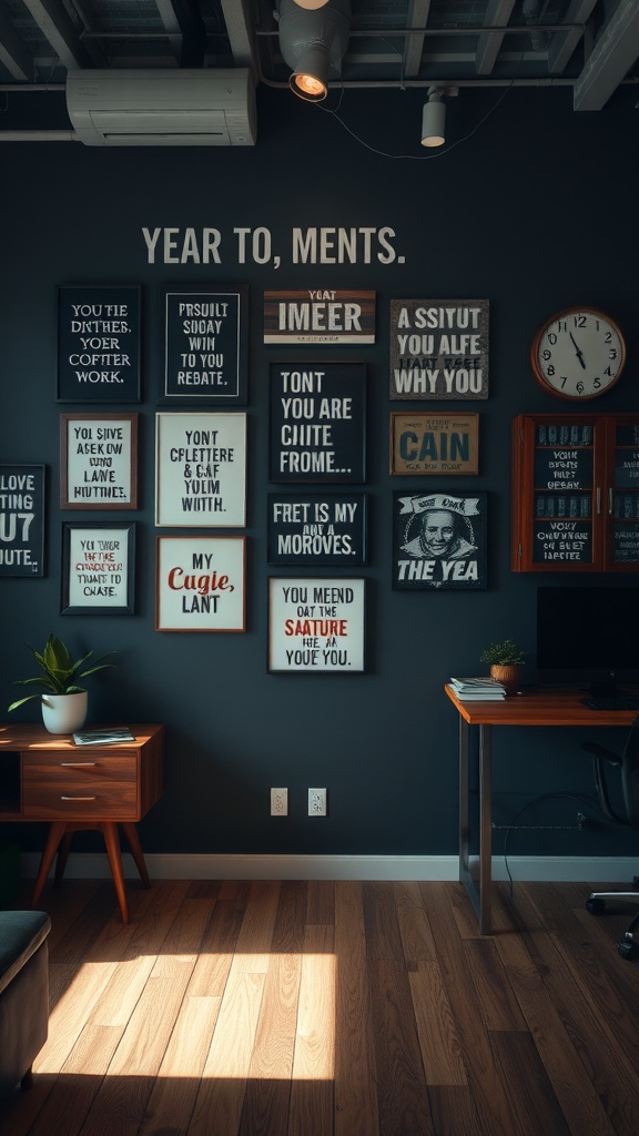 moody office ideas
