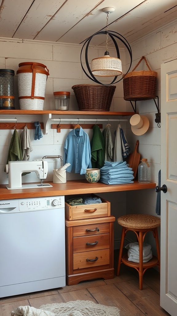 Rustic Laundry Room Ideas