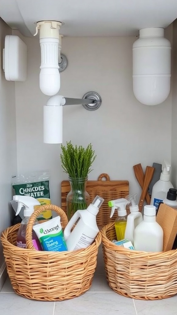 under sink organization ideas