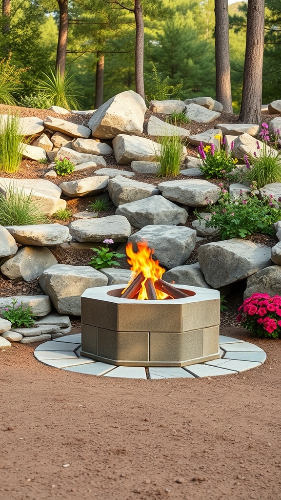 Fire Pit Garden