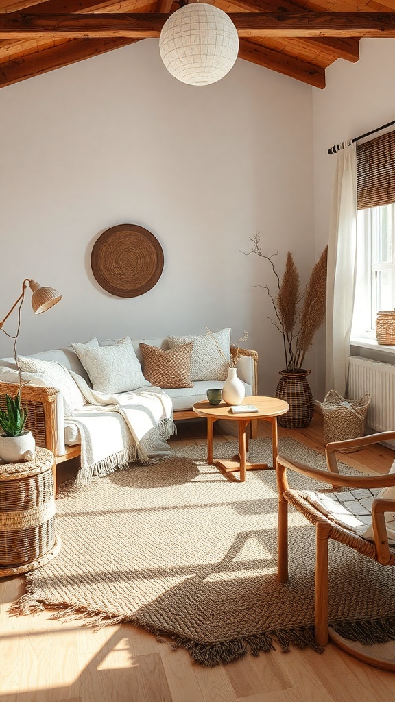 organic modern living room ideas