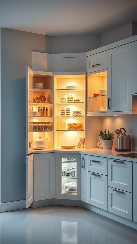 kitchen corner cabinet ideas