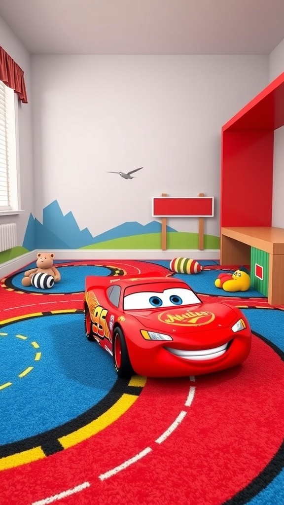 Lightning McQueen room ideas