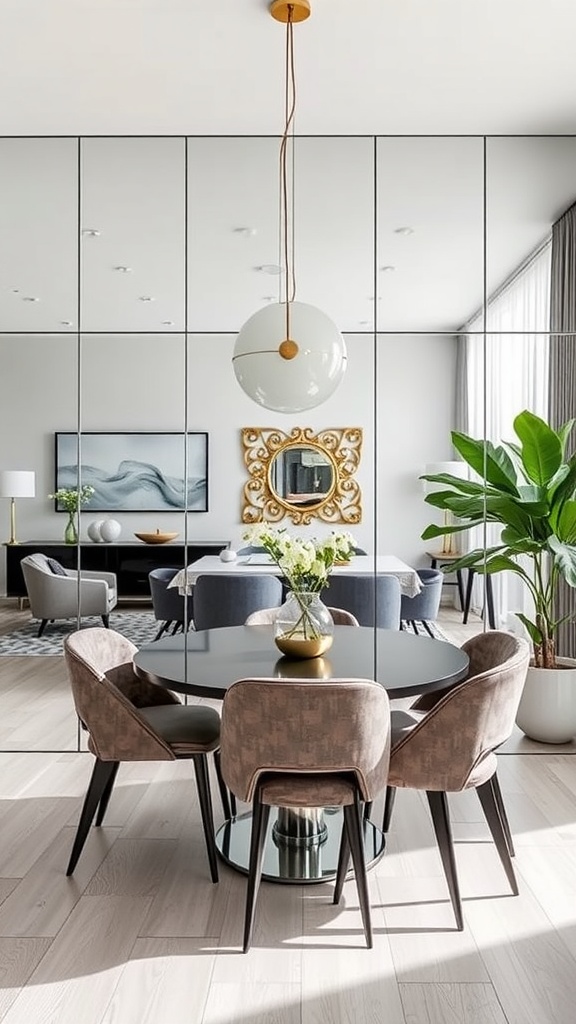 Mirror wall design