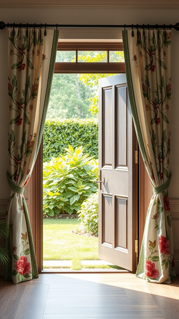 door curtain ideas