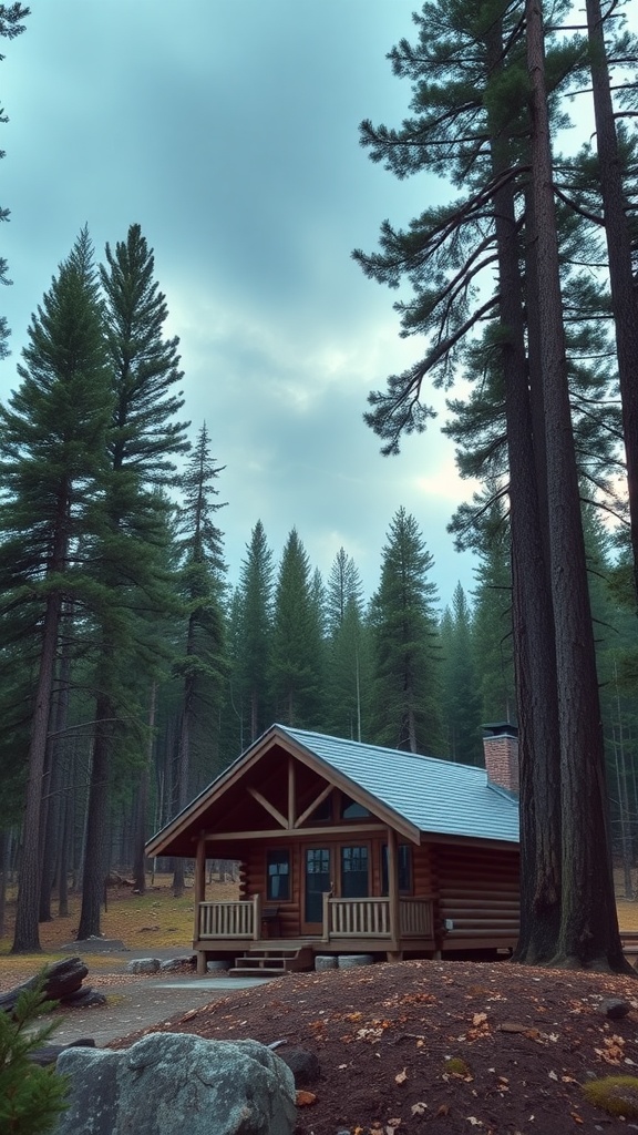 house in the woods ideas