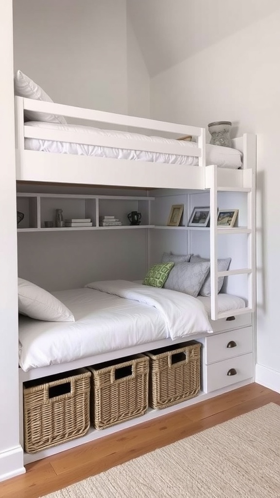 built in bunk bed ideas
