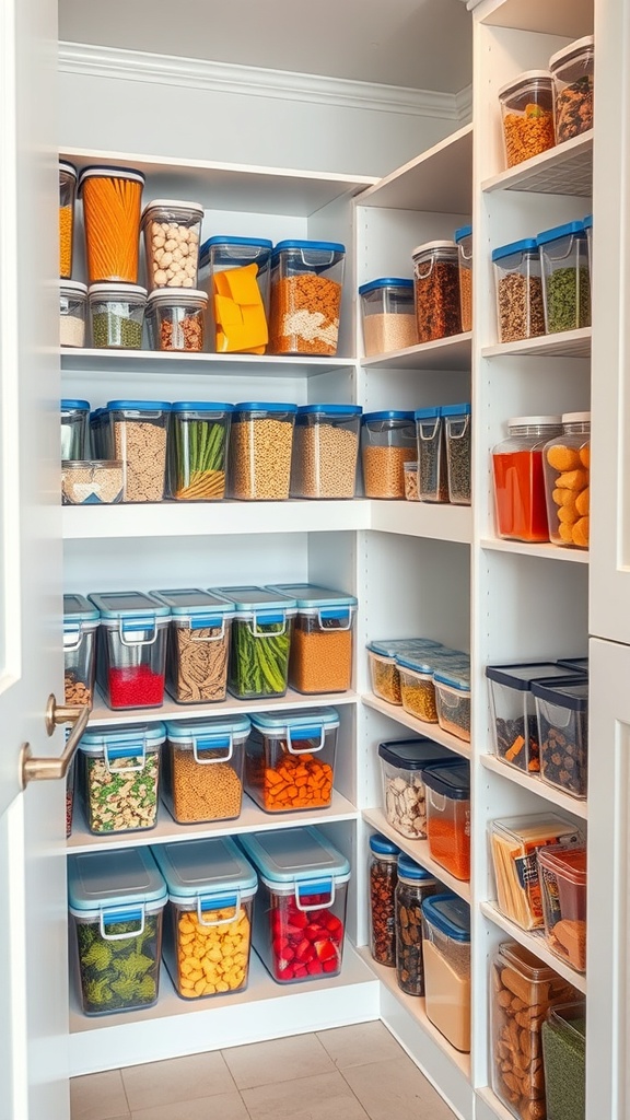 corner kitchen pantry ideas