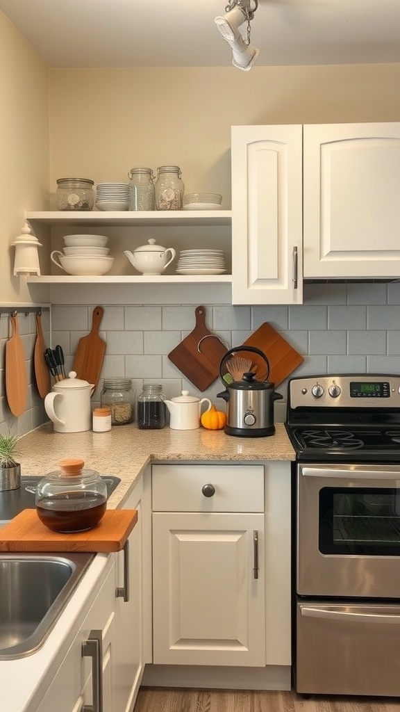 kitchen counter styling ideas